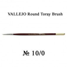 Vallego round Toray Brush 10/0